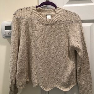 Lightweight tan sweater